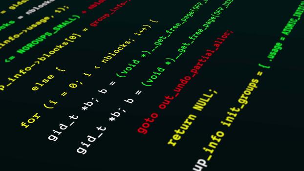 incliné Logiciel développement codage interface. video