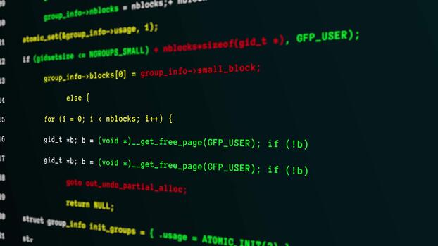 cyber segurança base de dados fonte código interface. video