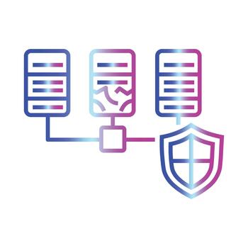 seguridad proteger proteger servidor bases de datos vector