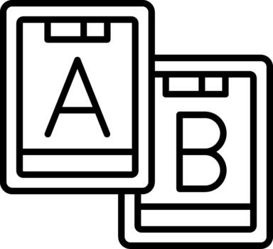 Ab Testing AB Testing Framework For Performance Optimization vector