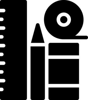 solid tools glyph icon vector