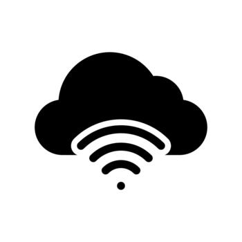 nube informática infraestructura conectividad vector