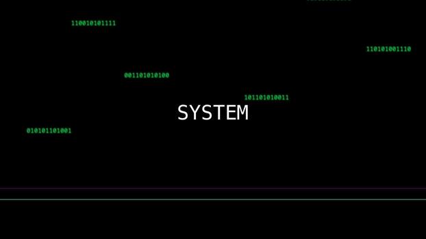 numérique système interface avec binaire code Les données courant Contexte video