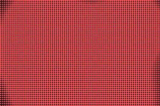 trama de semitonos rojo degradado textura con denso punto modelo variación degradado rojo patrón de puntos vector