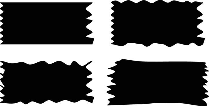 resumen rectangular marcos limpiar bordes conjunto vector