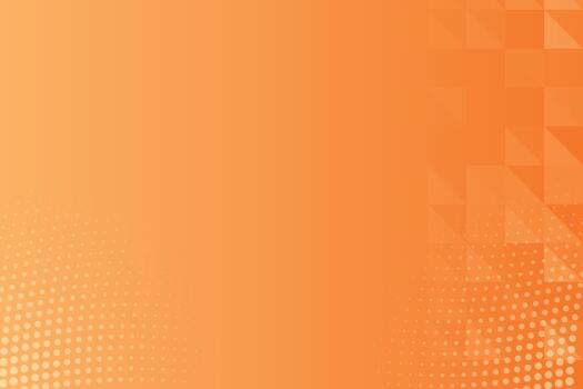 Gradient orange triangular mosaic texture pattern vector