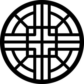 solid pattern glyph icon vector