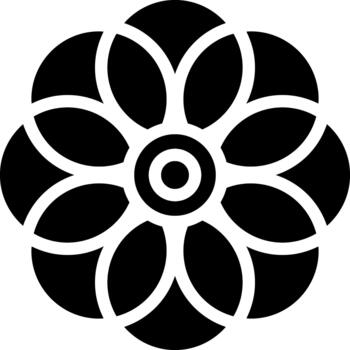 Asia sólido glifo icono sólido vector