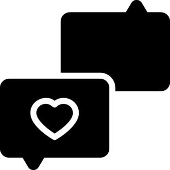 comunicaciones sólido glifo icono sólido vector