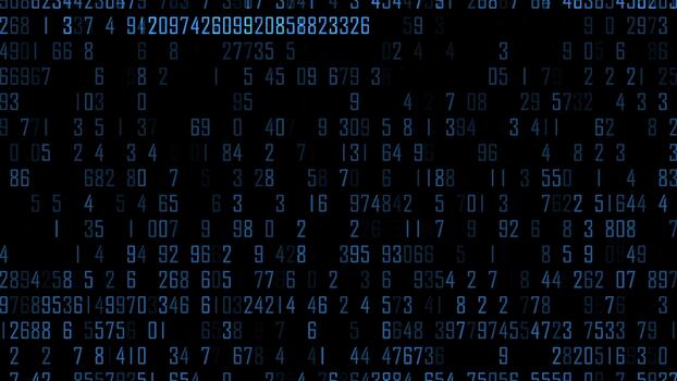 digitale numero codice - tecnologia sfondo - codice sfondo video