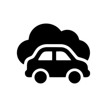 Connected Vehicle Cloud Data Synchronization Interface vector