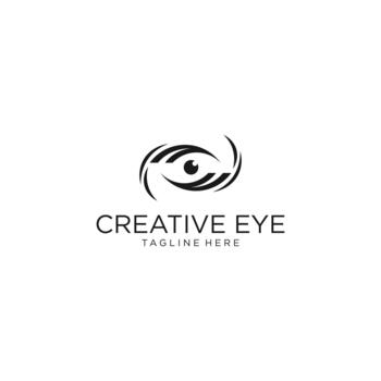Creative Eye Logo Design. vector