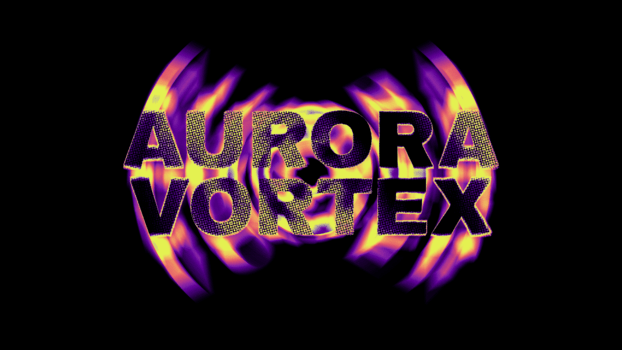 Aurora Vortex Gradient Text Effect psd