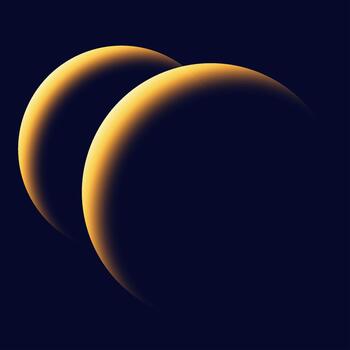 solar eclipse resplandor vector