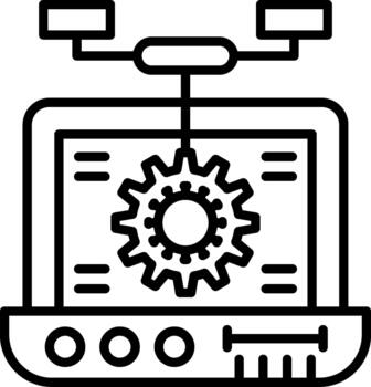 Flowchart Clear Flowchart Visualization Simplifying Complex Business Processes Efficiently vector