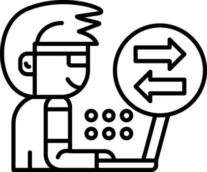 Data Sharing Cloud Data Sharing Secure Collaboration Platform vector