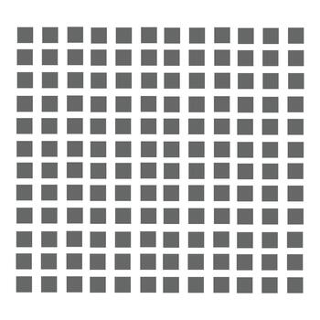 Square grid flat pattern vector
