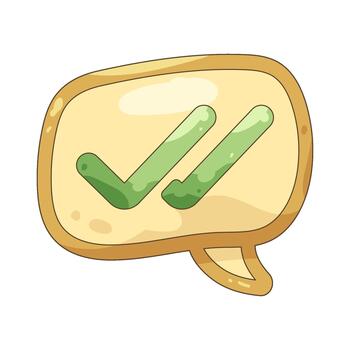 read message bubble vector