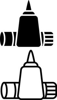pegamento embalaje paquete vector