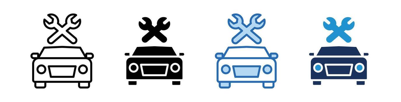 Service Elements Set vector