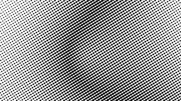 Halftone pattern with gradient effect vector