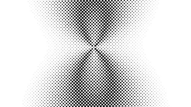 Halftone Background Texture with Gradient Effect vector
