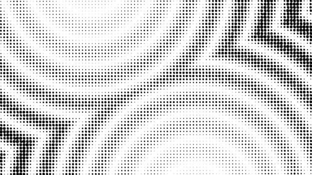 Halftone geometric pattern background with gradient effect vector