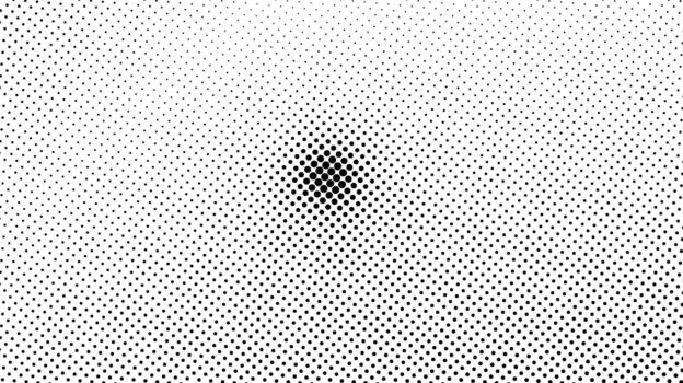Halftone pattern background with gradient dots vector