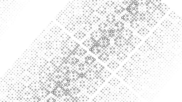 Halftone dots pattern background, gradient texture vector