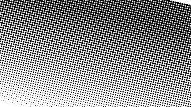 Halftone dot pattern gradient background texture vector