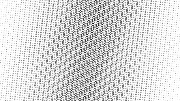 Abstract Binary Code Background with Digital Data Pattern in Monochrome vector