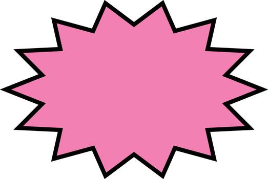 Flat Speech Bubble vector