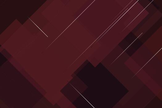 Overlapping maroon-toned rectangular blocks in dynamic angular composition rectangles geometric vector