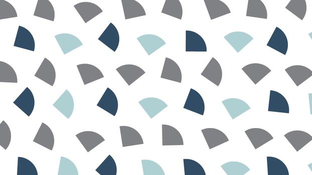 Semi Circle Pattern Background vector