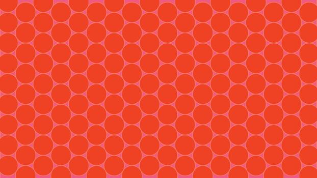 Red Dot Grid Pattern Background vector