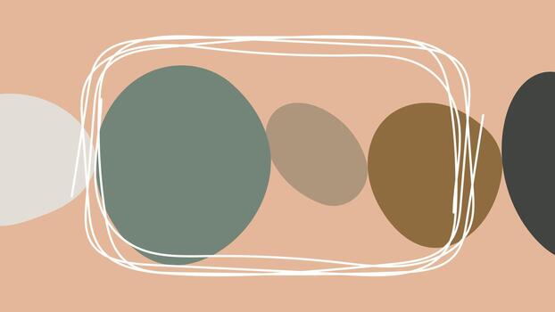 Muted Modern Pattern Background vector