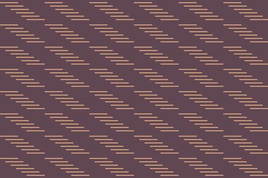 A brown triangular striped pattern vector