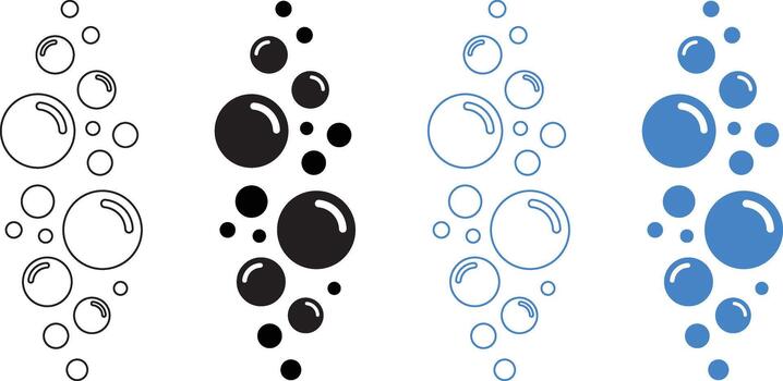 burbuja circulo elementos conjunto vector
