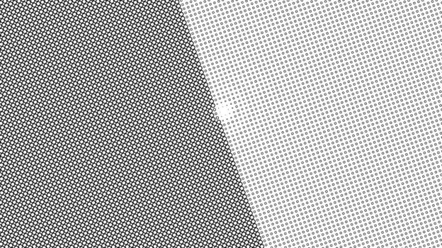 Abstract geometric pattern with diagonal split vector