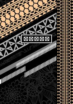 BROWN PATTERN TEXTURE BACKGROUND vector