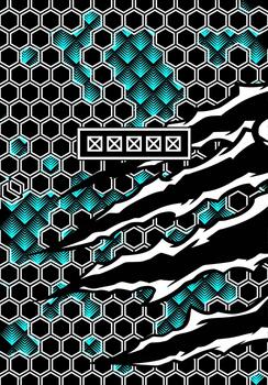 HONEYCOMB PATTERN TEXTURE BACKGROUND vector