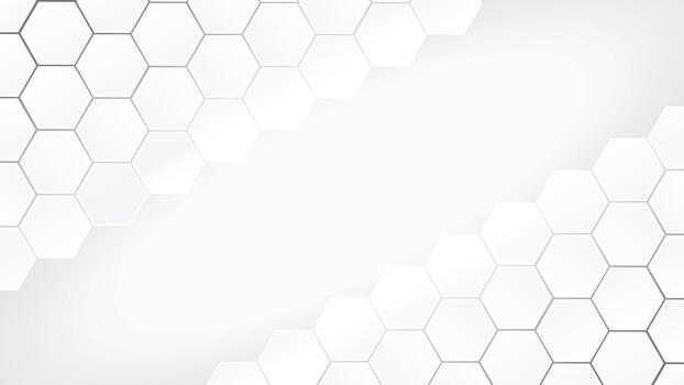 white hexagonal pattern vector