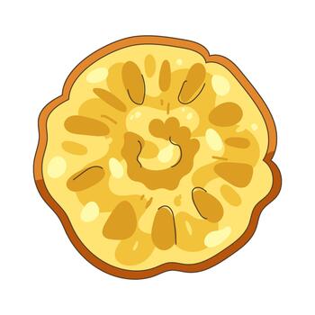 Fresh Pineapple Slice vector