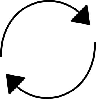 datos actualizar sincronización proceso icono vector