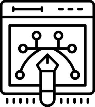 navegador moderno web navegador interfaz vector