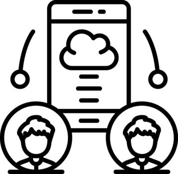 nube nube infraestructura seguro datos almacenamiento solución vector