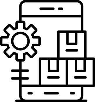 Application Smart Application Software Development Solution Platform vector