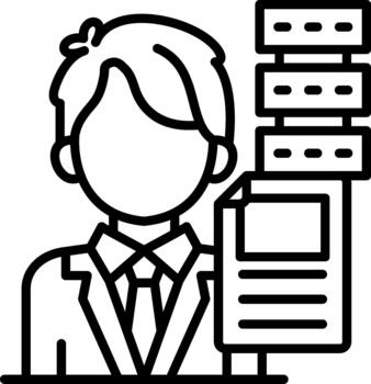 Database Advanced Database Information Management Storage Solution vector