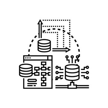 Enhanced data processing system optimizing digital information flow vector
