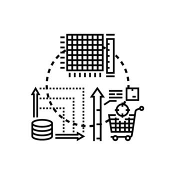 avanzado datos visualización proceso optimizando negocio grande datos análisis vector